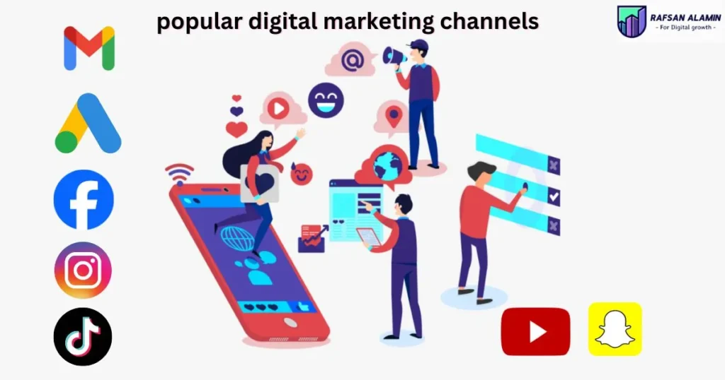 popular digital marketing channels 